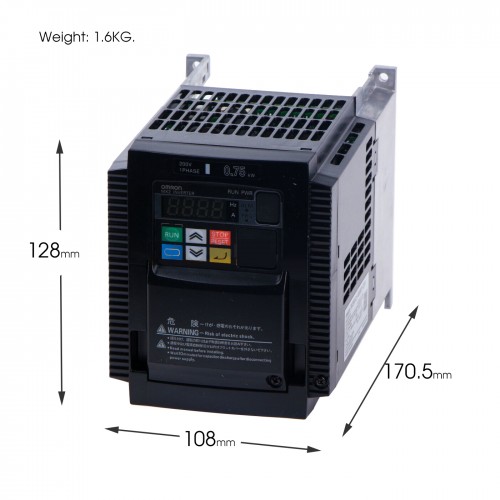 Professional Manufacture Industry part 3G3MX2-AB007-ZV1 plc 0.75kw inverter