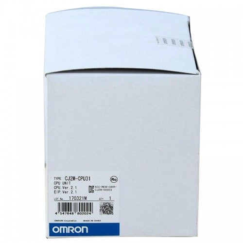 Omron CJ2M PLC CPU, Pulse, For Use With CJ2M Series, Ethernet Networking, Computer Interface