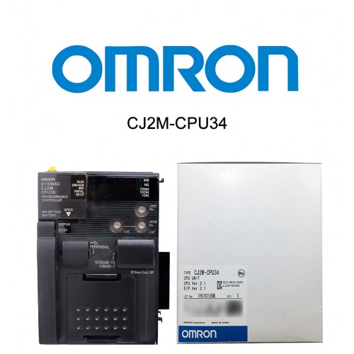 Cj2m Plc Controller Cj2m-cpu32 Omron Japan  CJ2M series New Original CPU34 CPU33