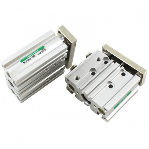 SMC Type Guide Cylinder MGPM Serie Slide Bearing Three Shaft 3 Position Compact Pneumatic Cylinder