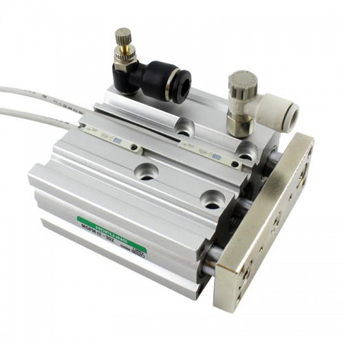 SMC Type Guide Cylinder MGPM Serie Slide Bearing Three Shaft 3 Position Compact Pneumatic Cylinder